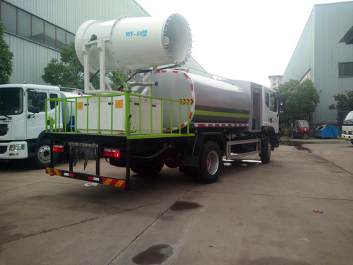 東風大型多功能抑塵車-東風12噸抑塵霧炮 灑水車